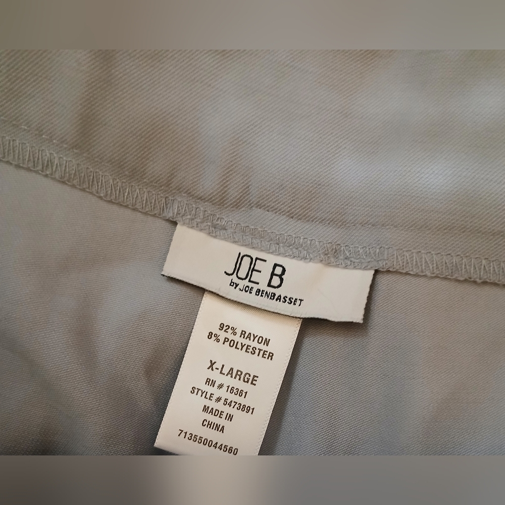 New Womens XL Grey Cargo Pants Trousers Loose Fit Relaxed - Picture 3 of 5